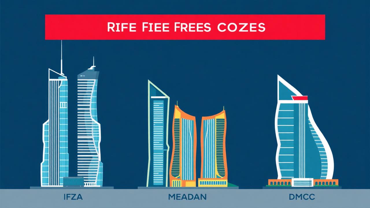 IFZA vs Meydan vs DMCC — How to Choose Your Free Zone